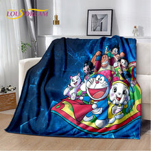 Load image into Gallery viewer, Doraemon Anime Soft Plush Flannel Throw Blanket (More Variations)
