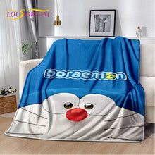 Load image into Gallery viewer, Doraemon Anime Soft Plush Flannel Throw Blanket

